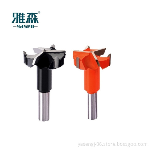 Three-Winged Tungsten Carbide Drill Cup for Hinge Boring in Woodworking